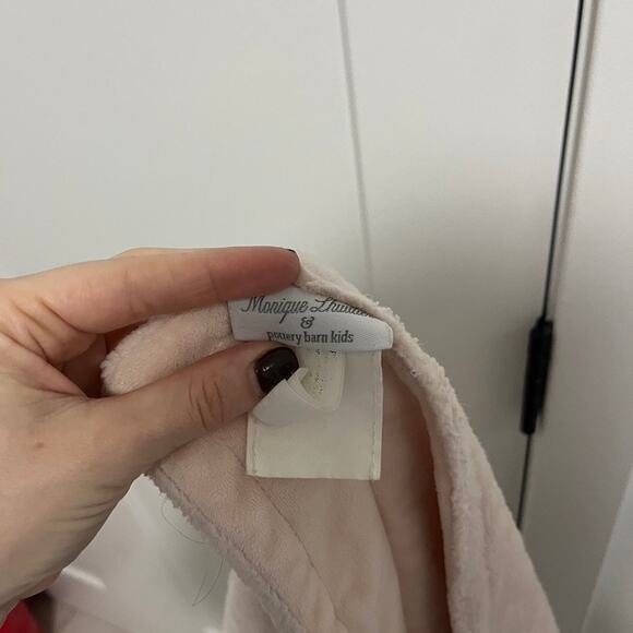 Monique Lhuillier for Pottery Barn Kids Pink Soft Elephant Lovey Blanket - Picture 5 of 5